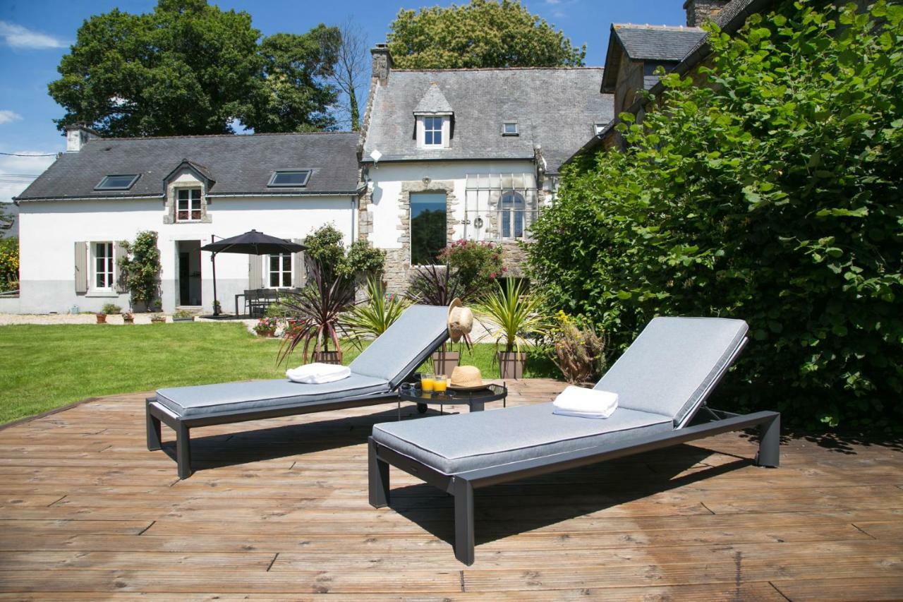 Bed and Breakfast Les Dames De Nage Grand-Champ Esterno foto