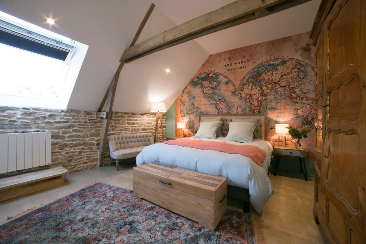 Bed and Breakfast Les Dames De Nage Grand-Champ Esterno foto